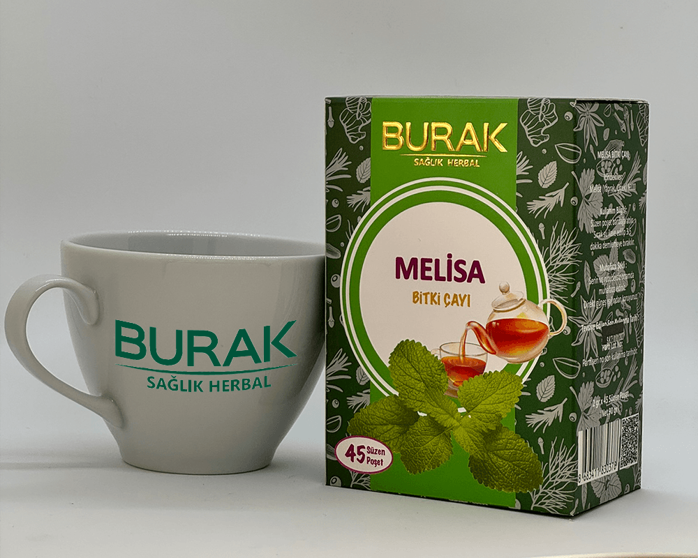 Burak Sağlık Melisalı Bitki Çayı 45'li Süzen Poşet